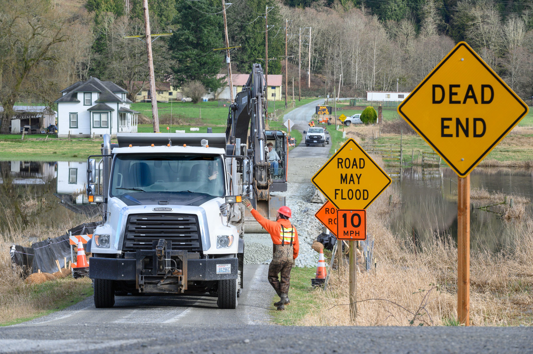 Raising the road